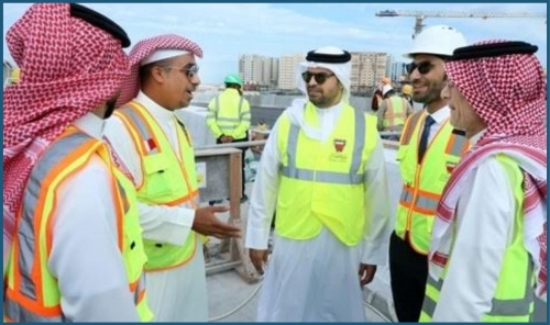 Rapid Progress on Busaiteen Bridge Project Rapid Progress on Busaiteen Bridge Project