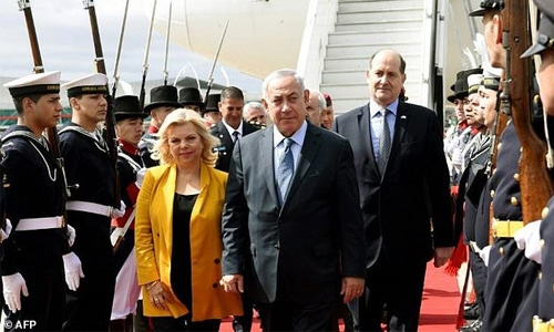 Netanyahu slams Iran as he arrives for landmark Latin America visit