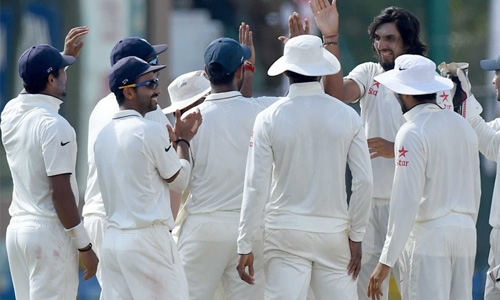 India beat Sri Lanka to clinch Test series