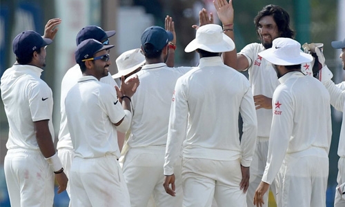 India beat Sri Lanka to clinch Test series India beat Sri Lanka to clinch Test series