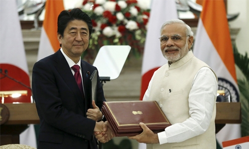 Japan and India agrees bullet train, nuclear deals Japan and India agrees bullet train, nuclear deals