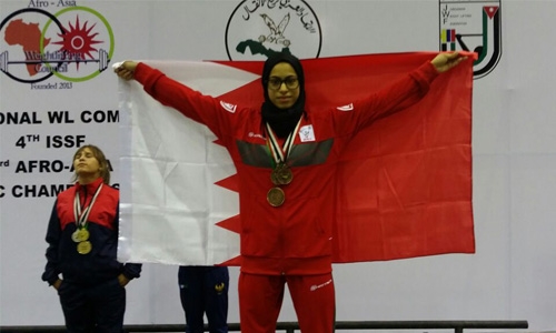 Zahra Mahfoodh wins bronze