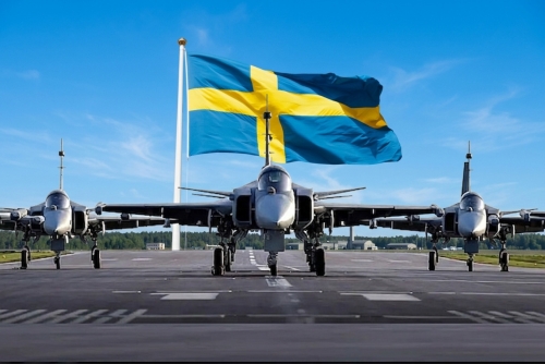 Sweden to Deploy Fighter Jets and Warships to Finland to Guard Border Sweden to Deploy Fighter Jets and Warships to Finland to Guard Border