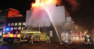 Iconic music venue in London where Prince and Madonna performed engulfed in flames