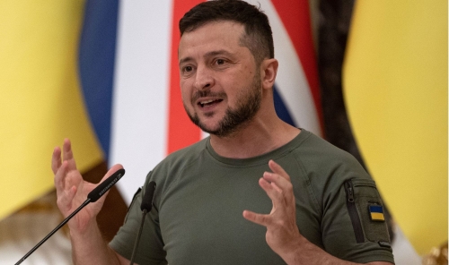 Zelensky urges NATO to invite Ukraine to June summit