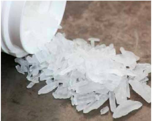 Ice, ice maybe? Myanmar cop held for crystal meth switch