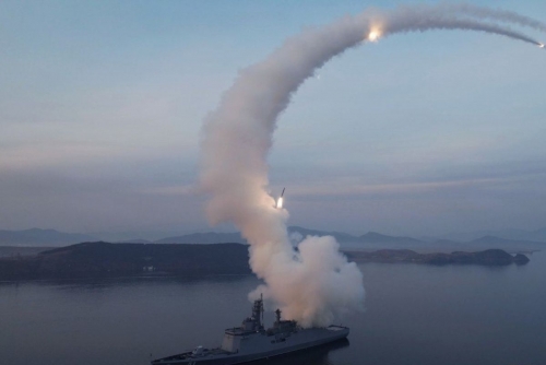 North Korea Fires Suspected Missile Toward Sea Amid U.S.-South Korea