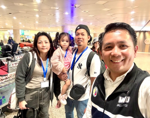 Homeless Filipino Family Brought Home Through Repatriation from Bahrain