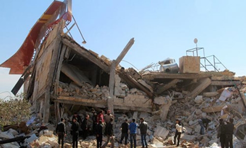 25 killed in Monday's bombing of Syria hospital: MSF 25 killed in Monday's bombing of Syria hospital: MSF