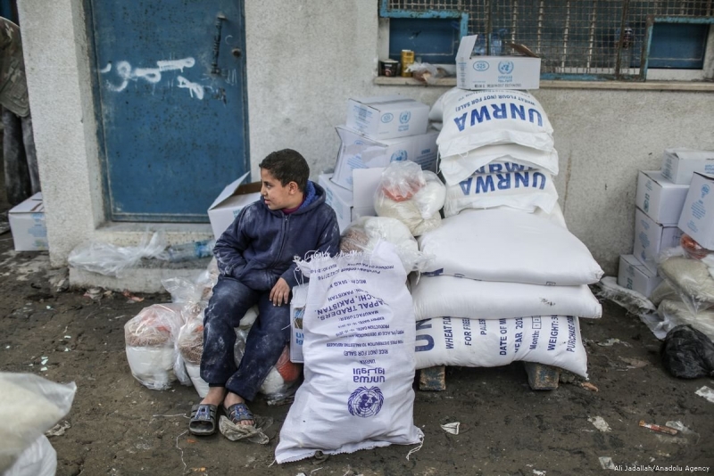UNRWA halts distribution of food aid in Gaza