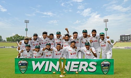 Bangladesh beat Pakistan for historic Test series win