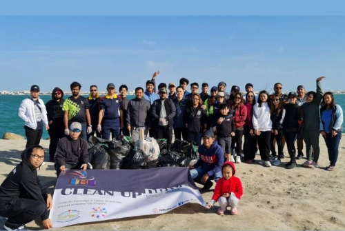 Filipino beach clean-up campaign successful 