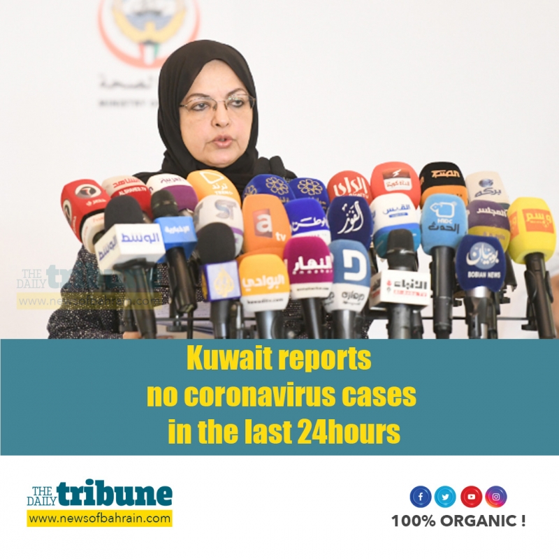 Kuwait reports no coronavirus cases in the last 24hours Kuwait reports no coronavirus cases in the last 24hours