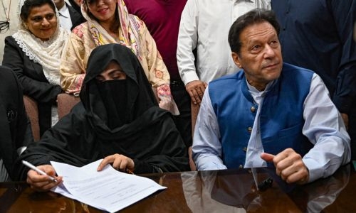 Wife of Pakistan ex-PM Khan released from prison: party Wife of Pakistan ex-PM Khan released from prison: party