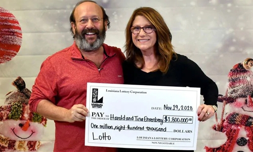 US couple win $1.8 mln after finding discarded lottery ticket US couple win $1.8 mln after finding discarded lottery ticket