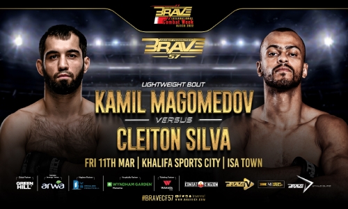 Kamil Magomedov to take on former champ Cleiton ‘’Predator’’ at BRAVE CF 57 Kamil Magomedov to take on former champ Cleiton ‘’Predator’’ at BRAVE CF 57