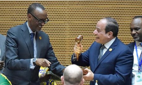 Sisi takes helm at African Union