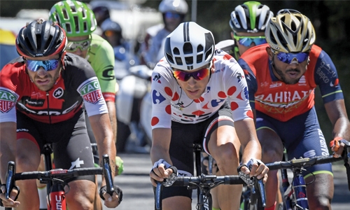 Bahrain’s Grmay rides well Bahrain’s Grmay rides well