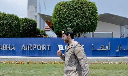 12 injured as Saudi-led coalition destroys drone launched towards Abha airport 12 injured as Saudi-led coalition destroys drone launched towards Abha airport