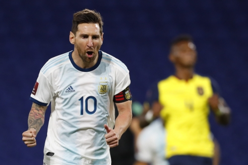 Messi fires Argentina to WC qualifying win over Ecuador