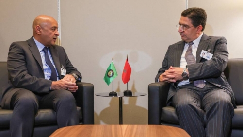 GCC Secretary-General and Moroccan Foreign Minister Discuss Regional Tensions 