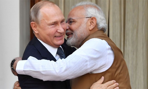 Putin clinches mega Indian defence deal Putin clinches mega Indian defence deal