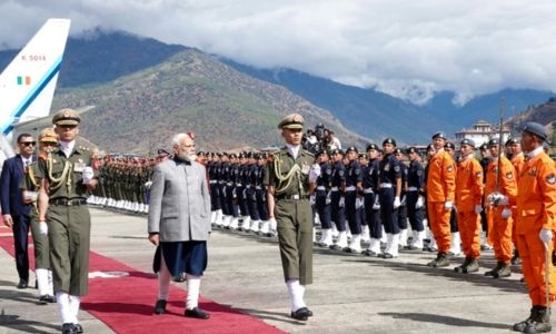 Indian PM Modi in Bhutan to shore up ties with eye on China Indian PM Modi in Bhutan to shore up ties with eye on China
