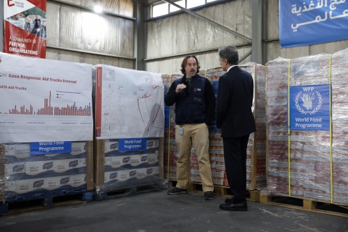 Jordan king presses Blinken on Gaza ceasefire, aid Jordan king presses Blinken on Gaza ceasefire, aid