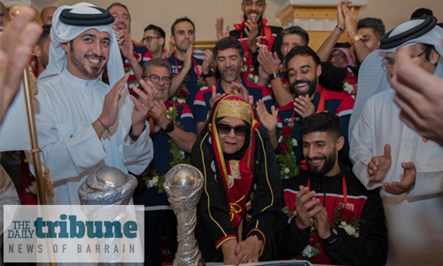 Shaikh Khalid: Bahrain make history with title Shaikh Khalid: Bahrain make history with title