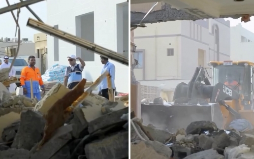 Unlicensed Building Demolished in East Riffa Unlicensed Building Demolished in East Riffa