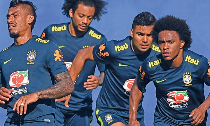 Brazil’s midfield heading to the World Cup in top shape