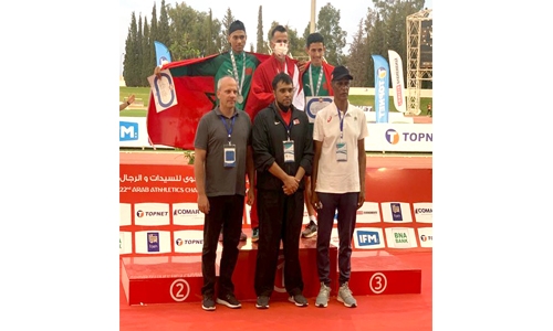 Bahrain win two more medals, with one gold, in Arab athletics