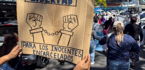 Amnesty warns of 'crimes against humanity' in El Salvador jails Amnesty warns of 'crimes against humanity' in El Salvador jails