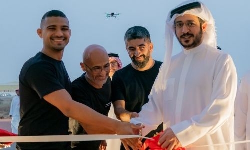 HH Shaikh Khalid inaugurates Elements GYM