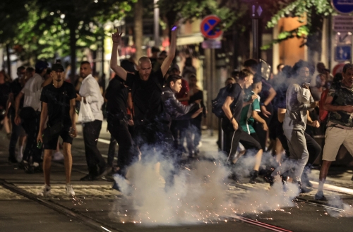 Grandmother of killed French teen urges calm as mayor's home attacked