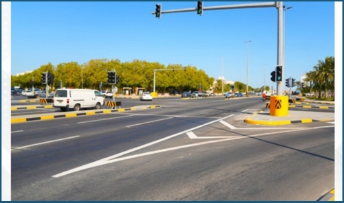New Left-Turn Lanes Open to Improve Traffic Flow in Muharraq