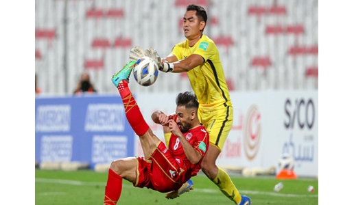 Dominant Bahrain crush Cambodia 8-0