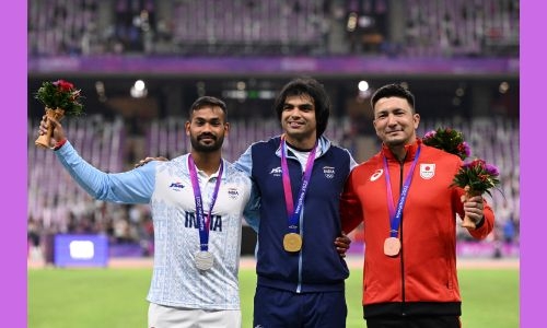 Chopra goes big for gold as Barshim leaps to Asian Games record Chopra goes big for gold as Barshim leaps to Asian Games record