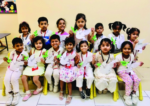 Bhavans- Bahrain Indian School commemorates World Peace Day 