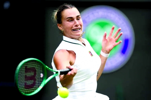 Sabalenka sets up third-round clash with Ostapenko Sabalenka sets up third-round clash with Ostapenko