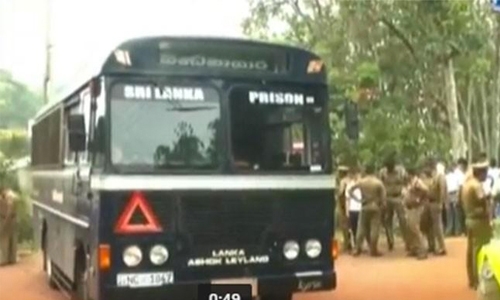 Sri Lanka prison bus shooting kills seven