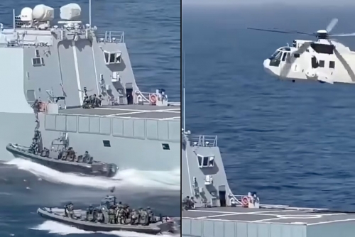 Pakistan Navy Helps Stranded Indian Ship In Arabian Sea After SOS Message 