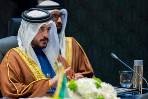 HH Shaikh Khalid Leads Bahrain’s Delegation at 37th GCC Olympic Committee Meeting