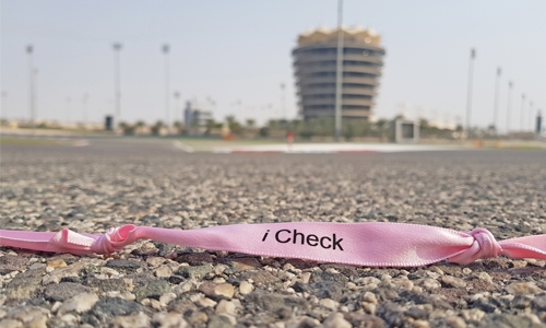 Bahrain International Circuit, Think Pink Bahrain record attempt today Bahrain International Circuit, Think Pink Bahrain record attempt today