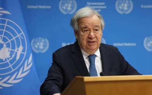 UN Chief Urges De-escalation, Warns of AI Risks