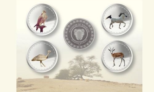 Central Bank of Bahrain issues Wildlife Silver Medal Set for sale