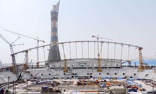 Qatar says six workers hurt building World Cup venues Qatar says six workers hurt building World Cup venues