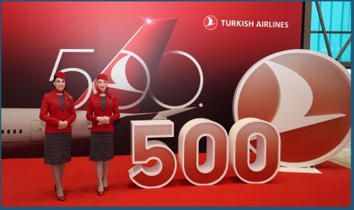 Turkish Airlines Celebrates Milestone with 500th Aircraft Turkish Airlines Celebrates Milestone with 500th Aircraft