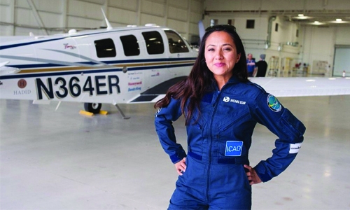 Afghan woman seeks to become youngest to make solo round-the-world flight
