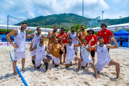 Bahrain storm into beach handball semi-finals 